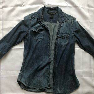 Calvin Klein jean shirt